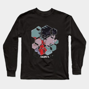 Akira poligonal Long Sleeve T-Shirt